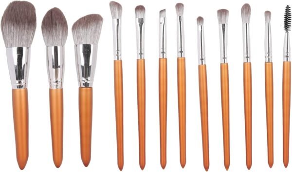 12pcs Professional Makeup Brushes Kit Strong Cream Powder Grip Contour Shade Blend for Beginner and Artist ElegDesign