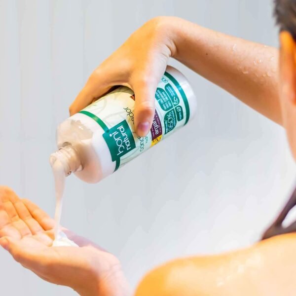 Condicionador Vegano e Natural, Argan e Linhaça, Boni Natural, Cabelos Macios e Saudáveis, Boni Natural, Branco - Imagem 3