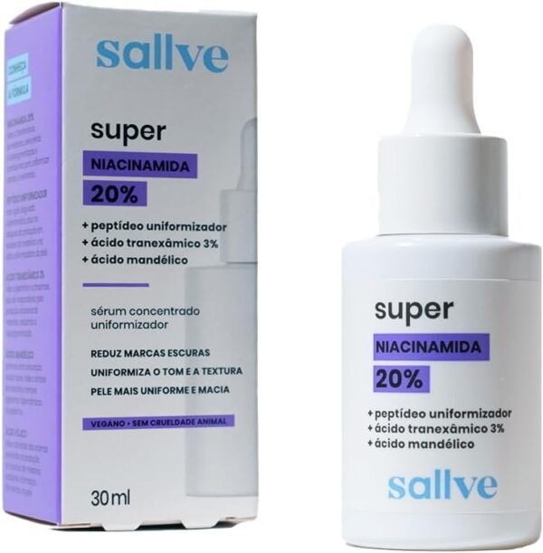 Super Niacinamida 20% Sallve 30ml - Imagem 2