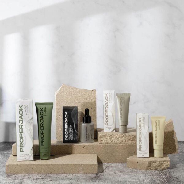 NOVO: Kit Antimanchas Masculino - Kit Skincare Masculino - Proper Jack - Uniformização de Manchas e Tons Irregulares - Imagem 4