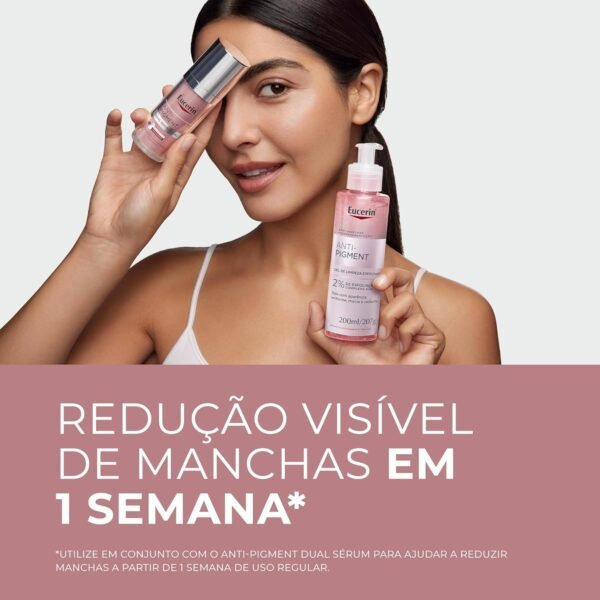 Eucerin Anti-Pigment Gel de Limpeza Esfoliante 200ml - Imagem 3