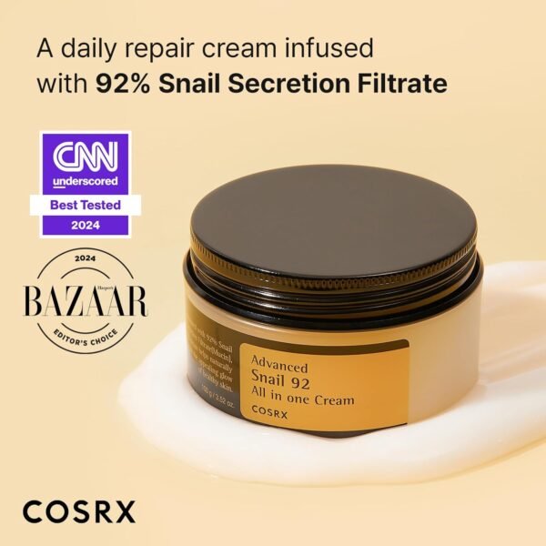Creme Cosrx Advanced Snail 92 All In One Cream 100g - Imagem 2