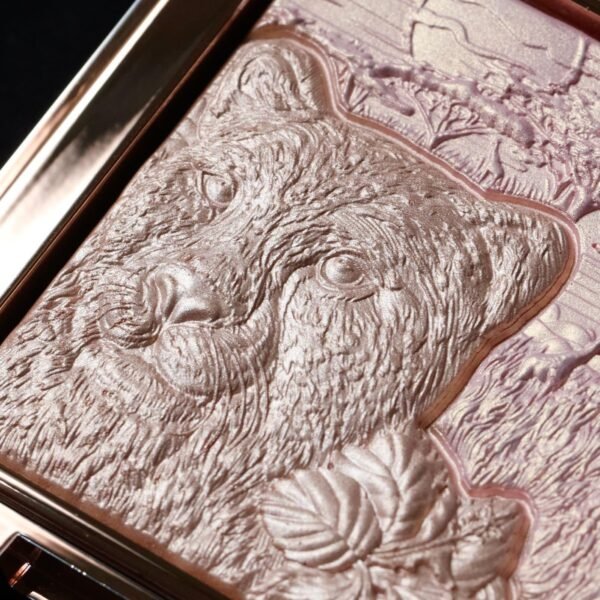 Whats Up Beauty - Serengeti Highlighter Duo - Shade Safari Sunset Talc Free Clean Cruelty Free Vegan Face Cheek Makeup - Imagem 3