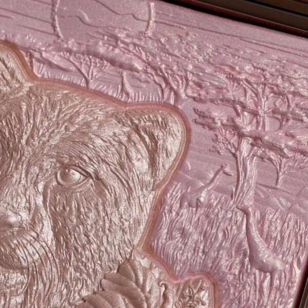 Whats Up Beauty - Serengeti Highlighter Duo - Shade Safari Sunset Talc Free Clean Cruelty Free Vegan Face Cheek Makeup - Imagem 8