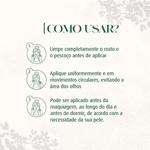 Creme Hidratante Facial - VEGANO - Nutre e Rejuvenesce - Ácido Hialurônico, Hidratação Profunda - Não Testado em Animais, Fórmula Natural, Hipoalergênico - H'originée Brasil - 60ml - Imagem 4