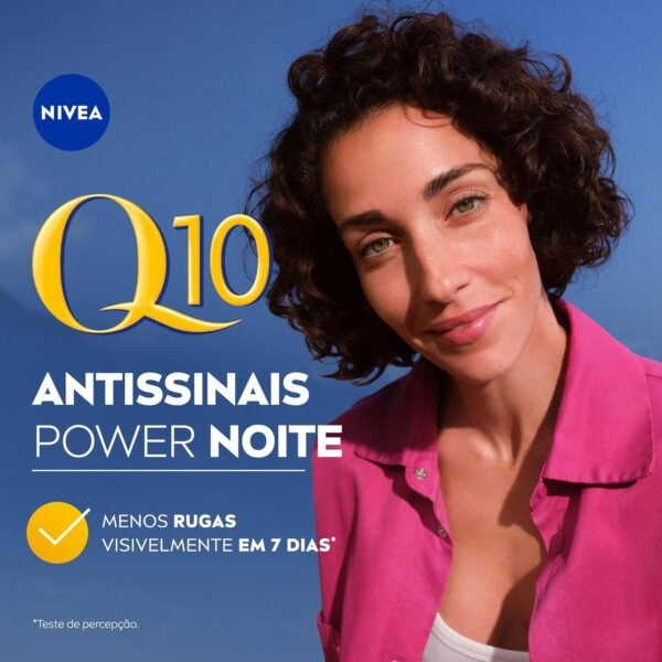 NIVEA Creme Facial Antissinais Q10 Power Noite 49g - Imagem 2