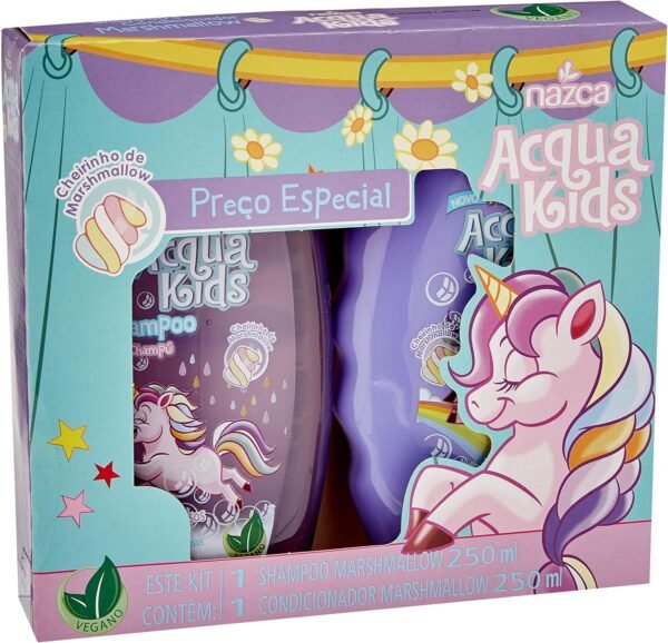 Acqua Kids Kit Shampoo + Condicionador Marshmallow, Nazca Cosméticos, 250 ml - Imagem 3