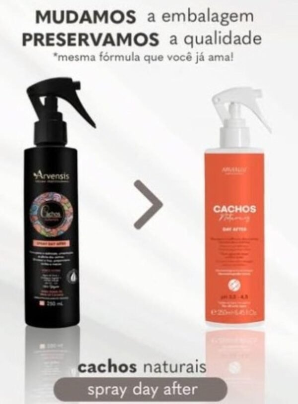 Spray Day After Cachos Naturais Arvensis 250mL - Imagem 2