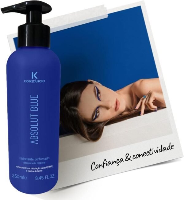 LOÇÃO HIDRATANTE VEGANA ABSOLUT BLUE 250ml K CONSTANCIO - Imagem 2