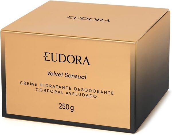 Eudora Velvet Sensual Hidratante Corporal Aveludado 250g - Imagem 2