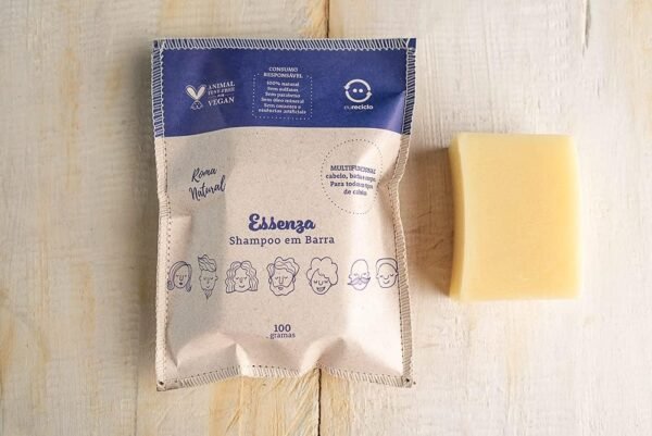 Kit Natural e Vegano Roma Natural: Shampoo em Barra Energizante & Condicionador em Barra Supremo - Imagem 3