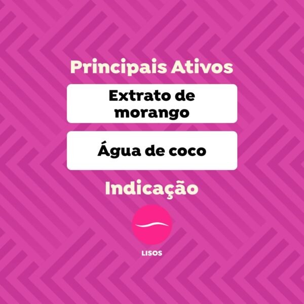 Salon Line, Kit Shampoo e Condicionador, Meu Liso Kids, Morango, Vegano - Para Cabelos Lisos, 2 Unidades - Imagem 3