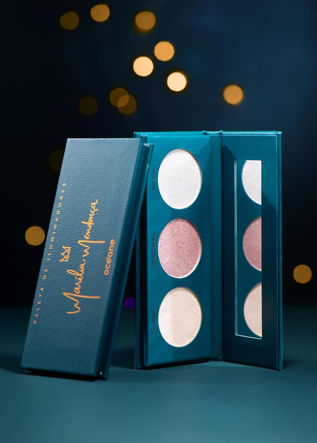 Océane Oceane Paleta de Iluminadores Marília Mendonça By Oceane 7,54g 2 Océane Oceane Paleta de Iluminadores Marília Mendonça By Oceane 7,54g - Imagem 2