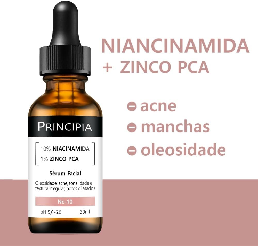 Sérum Principia 10% Niacinamida + 1% Zinco Pca NC-10 2 Sérum Principia 10% Niacinamida + 1% Zinco Pca NC-10 - Imagem 2