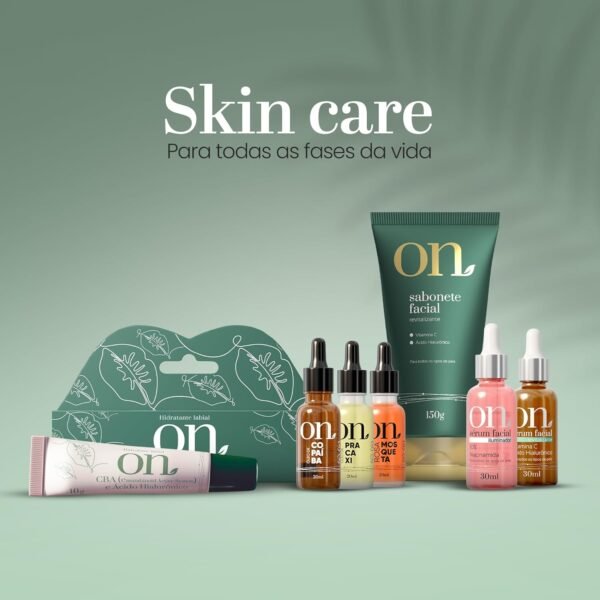 ON Sérum Facial Revitalizante com Vitamina C e Ácido Hialurônico - Pele Firme e Iluminada - Ação Antioxidante - Skincare Facial - Cuidado Diário com a Pele - 30ml - Imagem 6