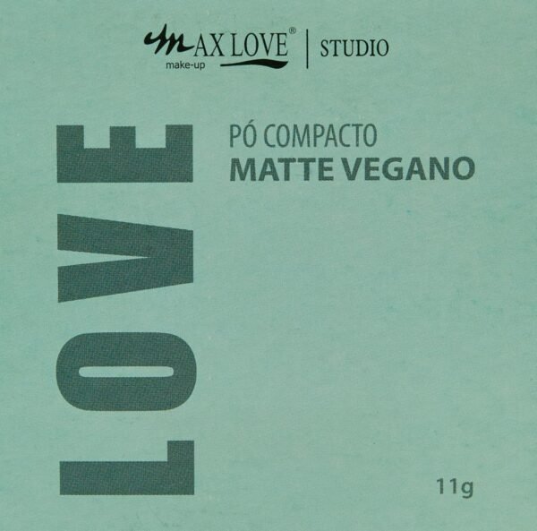 MAXLOVE Pó Matte - Vegano 57 Referente A Cor 111 Max Love - Imagem 4