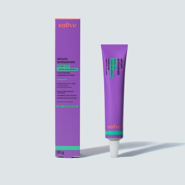 Sallve Sérum Antissinais Retinol 30G - Imagem 2