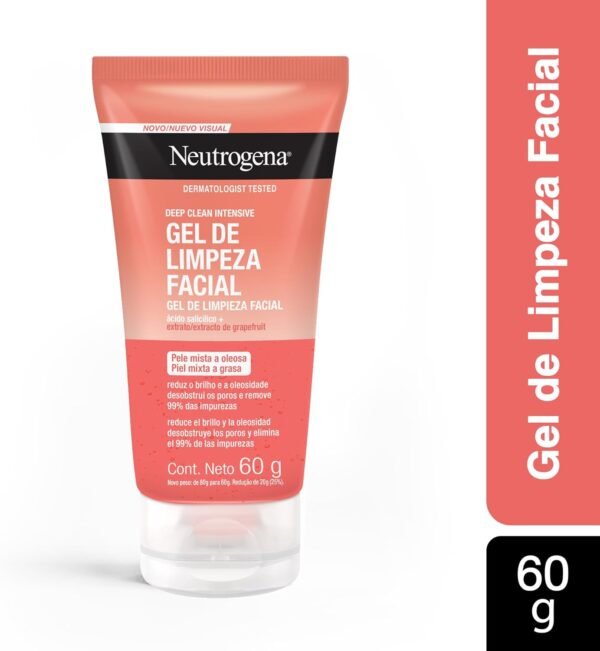 Neutrogena Gel de Limpeza Deep Clean Grapefruit, 60g - Imagem 2
