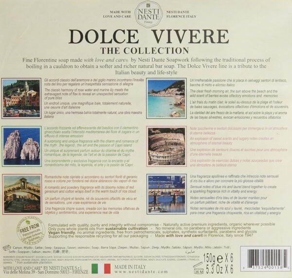 Nesti Dante Sabonete Kit Collection Dolce Vivere Natural Natural - Imagem 2
