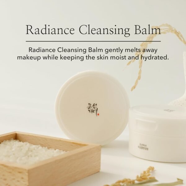 Beauty of Joseon Bálsamo de limpeza Radiance, protetor solar, limpador de poros para pele sensível à acne. Cuidados com a pele coreana para homens e mulheres 100 ml, 100 ml - Imagem 5