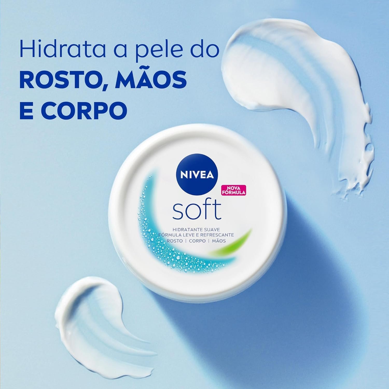 NIVEA Creme Soft 48g - Hidratação suave para rosto, mãos e corpo com fórmula leve e refrescante 5 NIVEA Creme Soft 48g - Hidratação suave para rosto, mãos e corpo com fórmula leve e refrescante - Imagem 12