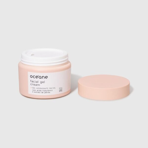 Océane Gel Hidratante Facial com Extrato de Pérola - Facial Gel Cream 50g - Imagem 5