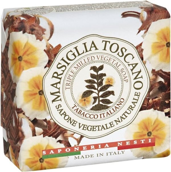Nesti Dante Sabonete Barra Marsiglia Toscano Tabacco Italiano Natural Natu - Imagem 2