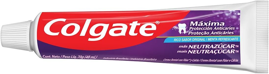 Colgate Creme Dental Máxima Proteção Anticáries Mais Neutraçúcar 70G 2 Colgate Creme Dental Máxima Proteção Anticáries Mais Neutraçúcar 70G - Imagem 2