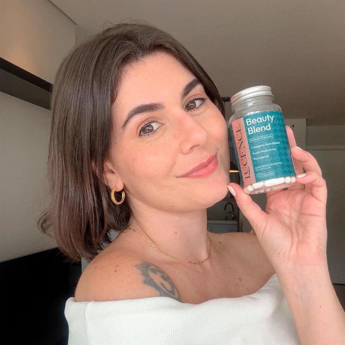 Kit Lucence Completo Sérum Eye Care + Sérum Facial + Vitamina Blend 3 Kit Lucence Completo Sérum Eye Care + Sérum Facial + Vitamina Blend - Imagem 3