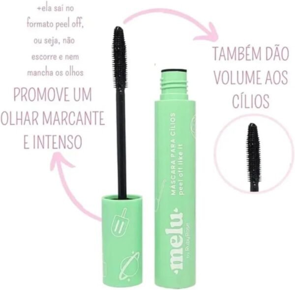 Ruby Rose Máscara de Cílios Peel Off Melu - Imagem 2
