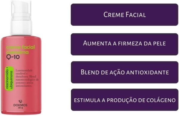 Sabonete Pó Enzimático Creme Facial Coenzima Q10 Kit Facial - Imagem 2