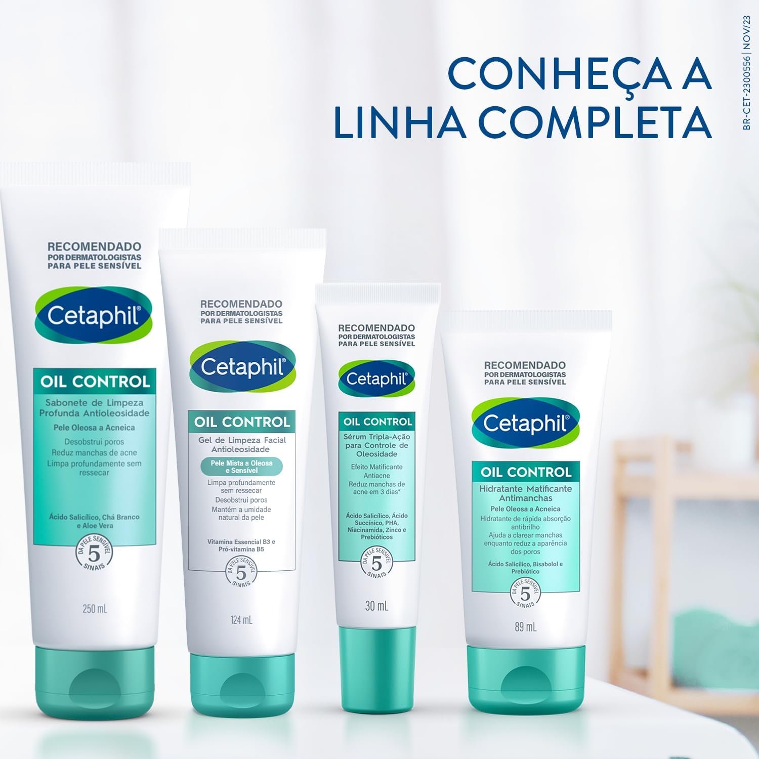 Cetaphil Oil Control Gel De Limpeza Facial Pele 3 Cetaphil Oil Control Gel De Limpeza Facial Pele - Imagem 3