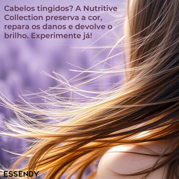 Essendy Nutritive Oil 60ml - Nutrição Profunda e Reparação Imediata para Cabelos Danificados - Controle do Frizz, Brilho Intenso e Proteção Térmica - Imagem 4