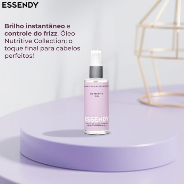 Essendy Nutritive Oil 60ml - Nutrição Profunda e Reparação Imediata para Cabelos Danificados - Controle do Frizz, Brilho Intenso e Proteção Térmica - Imagem 7