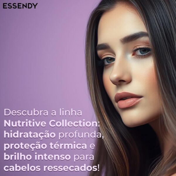 Essendy Nutritive Oil 60ml - Nutrição Profunda e Reparação Imediata para Cabelos Danificados - Controle do Frizz, Brilho Intenso e Proteção Térmica - Imagem 8