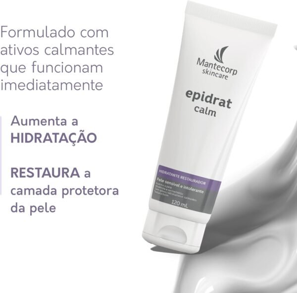 Mantecorp Epidrat Calm 120ML – Hidratante Restaurador para Pele Sensível - Imagem 3