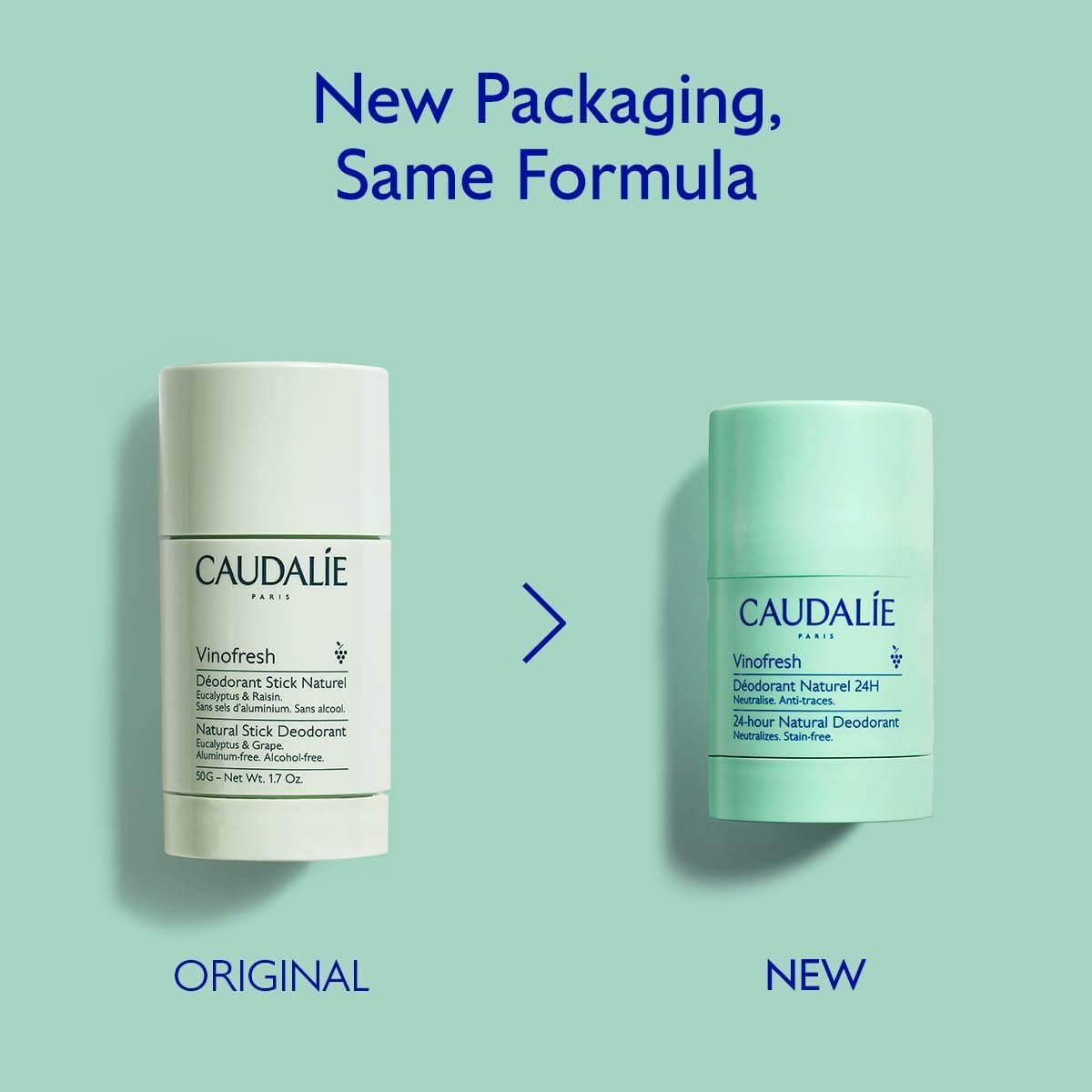 Desodorante natural Vinofresh Caudalie 2 Desodorante natural Vinofresh Caudalie - Imagem 2