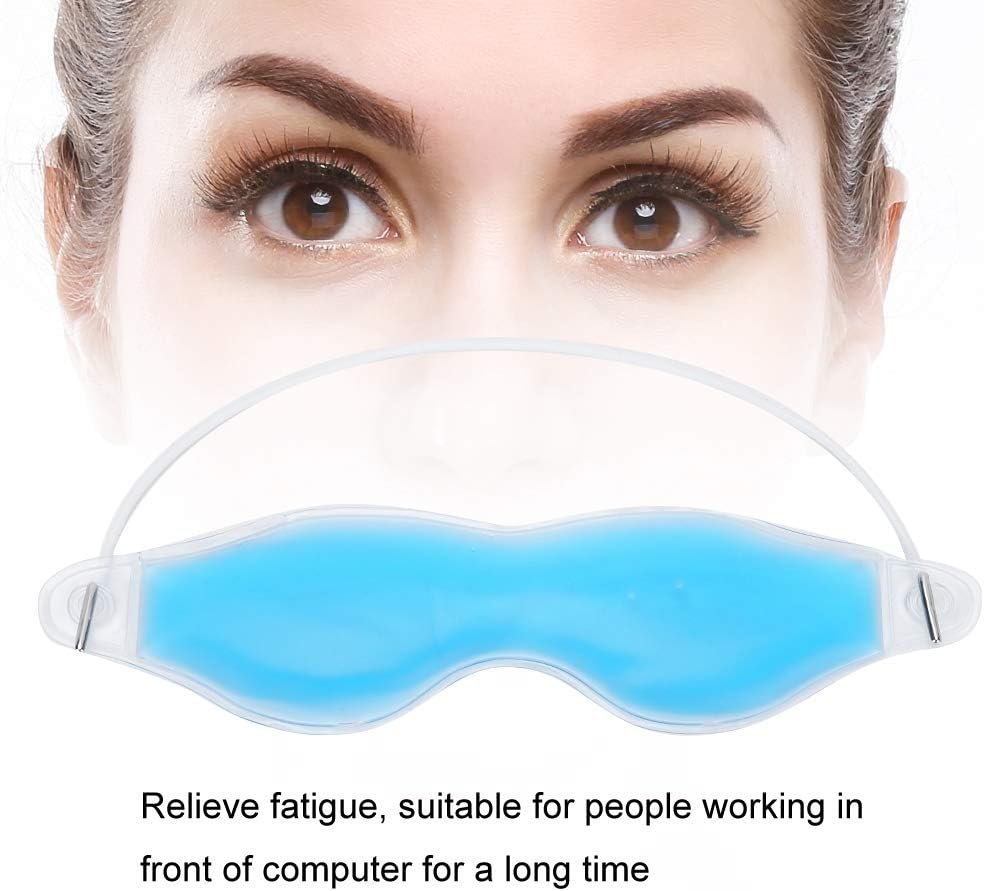 Wosune Máscara Tapa-Olhos Reutilizável de Gel Refrescante para Gelo, Alivia Linhas Finas dos Olhos, Reduz Olheiras Inchadas, Máscara para Dormir 3 Wosune Máscara Tapa-Olhos Reutilizável de Gel Refrescante para Gelo, Alivia Linhas Finas dos Olhos, Reduz Olheiras Inchadas, Máscara para Dormir - Imagem 3