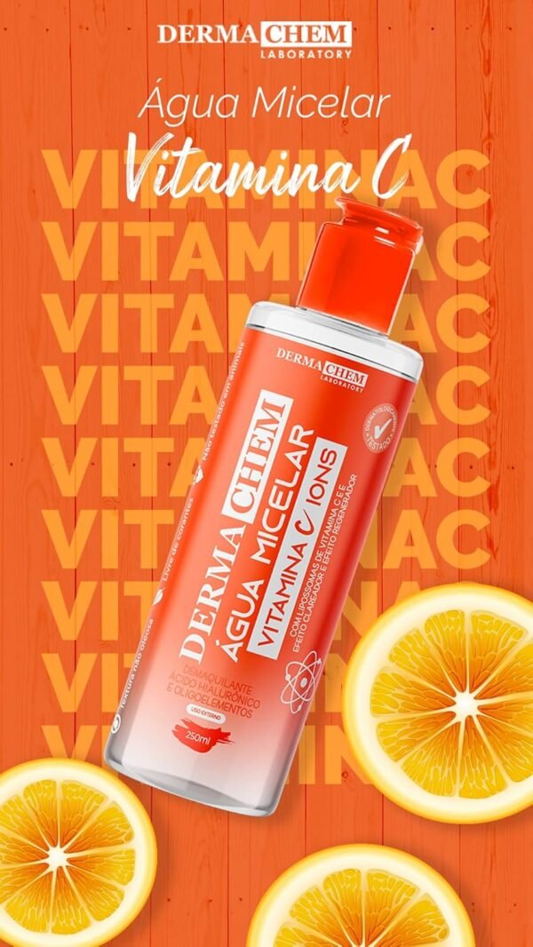 ZKMAGIC Água Micelar Vitamina C Íons Dermachem Dermachem - Imagem 3