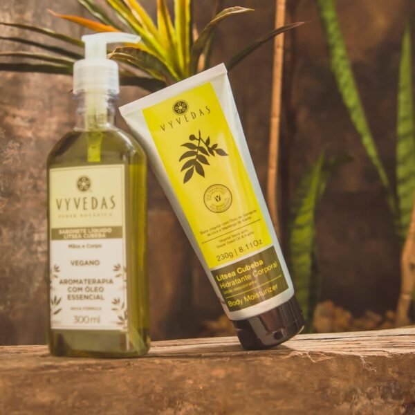 Hidratante Corporal Litsea Cubeba - 230G, Vyvedas - Imagem 4
