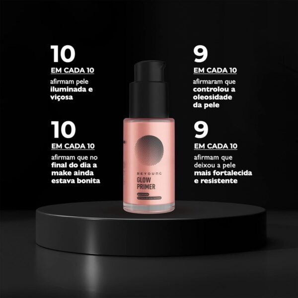 Beyoung Primer 30ml (Rosé - Acabamento iluminado rose., 30ml) - Imagem 4