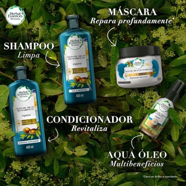 Condicionador Herbal Essences Bio:Renew Óleo de Argan - 400ml - Imagem 8