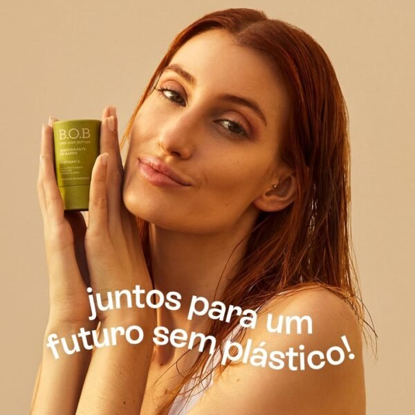 B.O.B Bars Over Bottles Desodorante Purificante em Barra | Natural, vegano, livre de crueldade, sustentável, livre de plástico, waterless, 0% álcool, livre de alumínio - Imagem 4