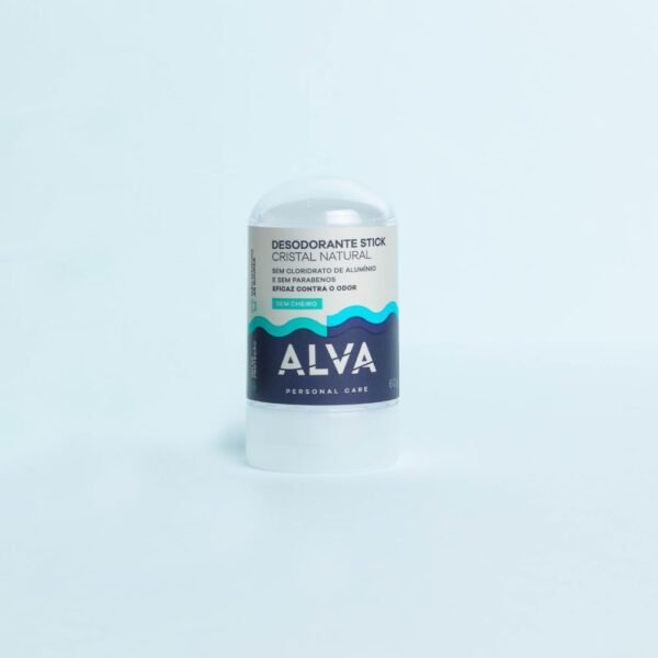 Desodorante Cristal Stick Vegano 60g Alva - Imagem 2