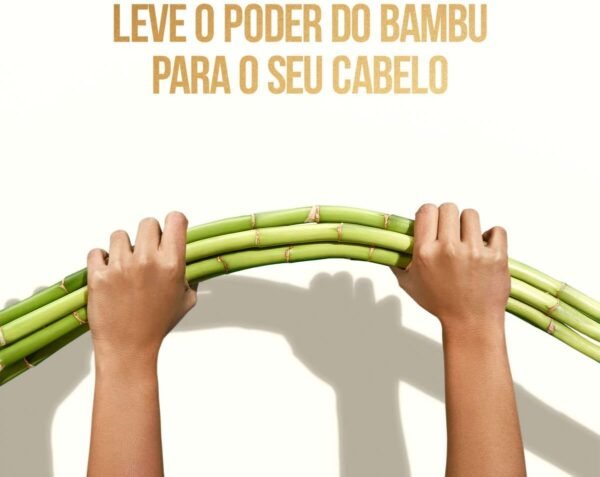 Pantene - Máscara Nutritiva Bambu Nutre e Cresce, com Óleo Capilar de Rícino e Cafeína, Tratamento Capilar Reparador, 600 ml - Imagem 4
