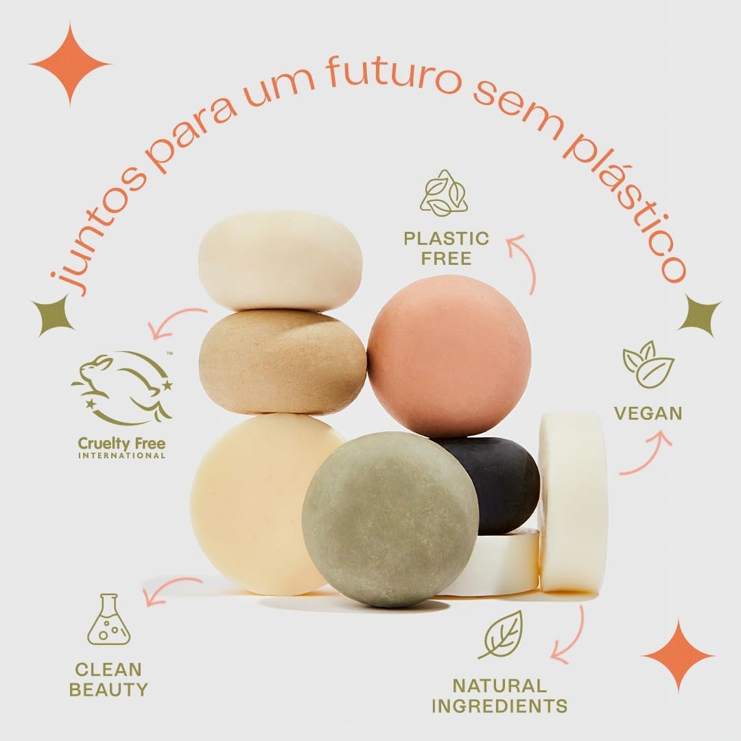 B.O.B Bars Over Bottles B.O.B Condicionador Em Barra Hidratação Profunda 55G 5 B.O.B Bars Over Bottles B.O.B Condicionador Em Barra Hidratação Profunda 55G - Imagem 5