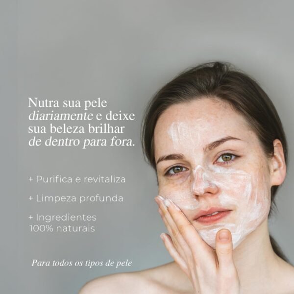 O3NT Kit 3 Sabonetes Cura - Limpeza Profunda, Purificante e Revitalizante - Cuidados com a Pele - Dermocosméticos Naturais Ozonizados - Tratamento Terapêutico de Alta Performance - Imagem 3