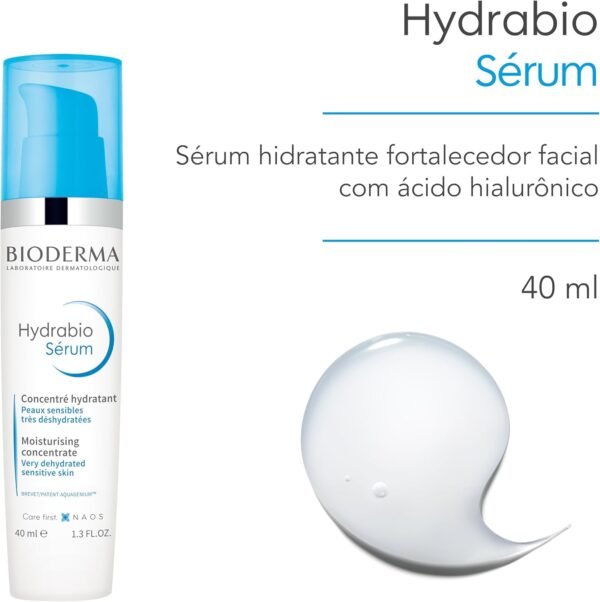 BIODERMA Hydrabio Sérum - Sérum Facial Hidratante e Fortalecedor 40ml - Imagem 2