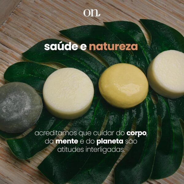 ORGANICO NATURAL Shampoo Solido Nutritivo On 80G - Imagem 6