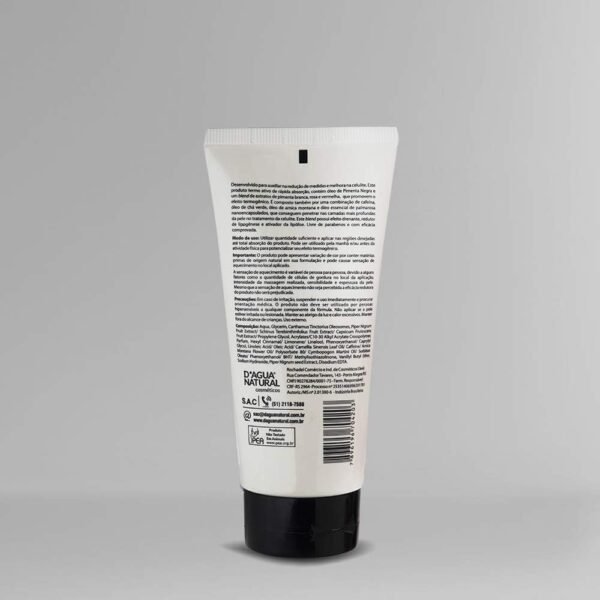 D'AGUA NATURAL Serum Termo Ativo Pimenta Negra, 200 g - Imagem 2